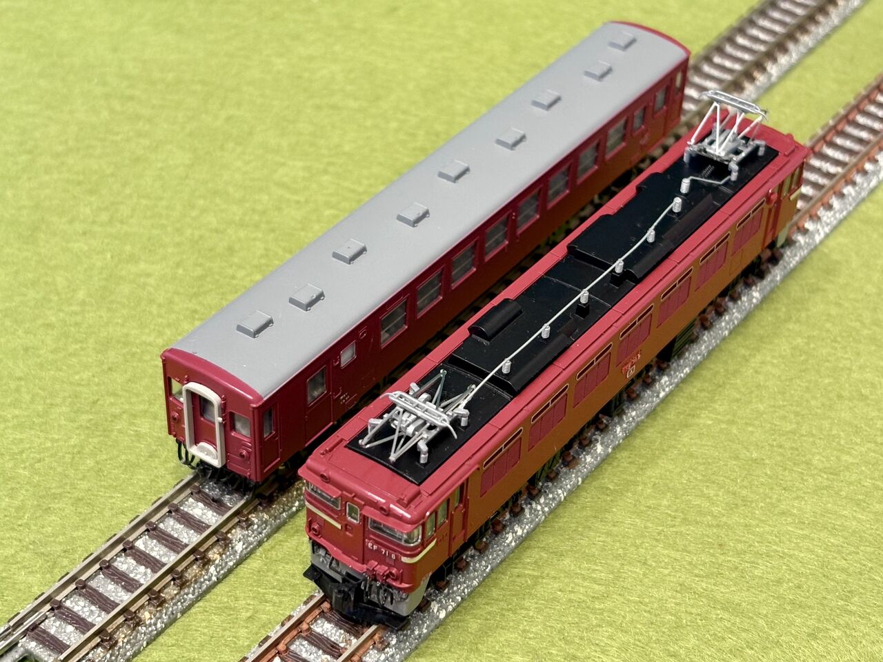 天賞堂　EF71　セット売り（おまけ） 天賞堂 EF71 セット売り（おまけ） トミックスから「奥羽本線なつかし