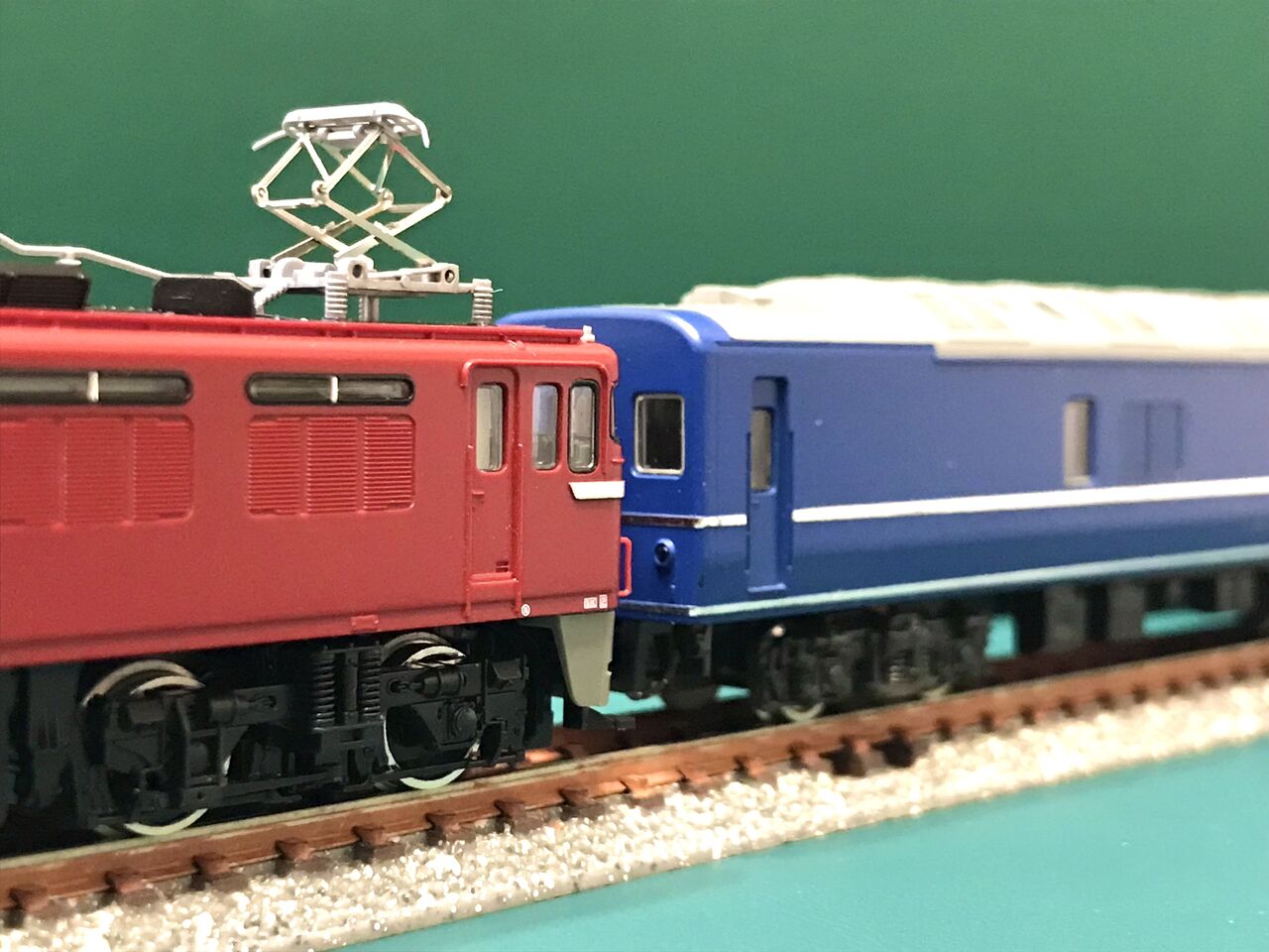 KATO「カニ24（初期製品）」のプチ・ディティールアップ