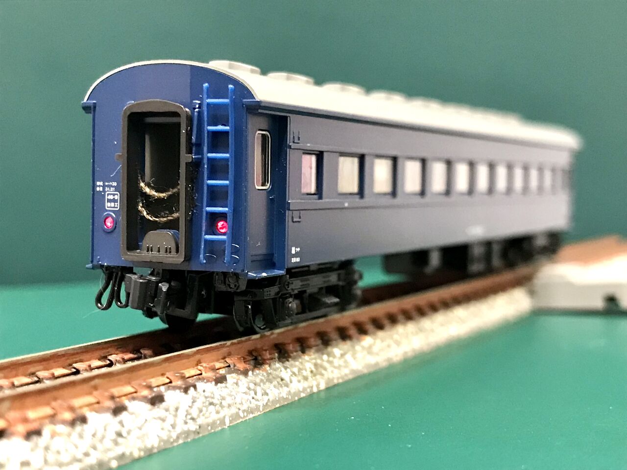 KATO 5128-4 オハフ33 ブルー 戦後形 鉄道模型 Nゲージ - メルカリ