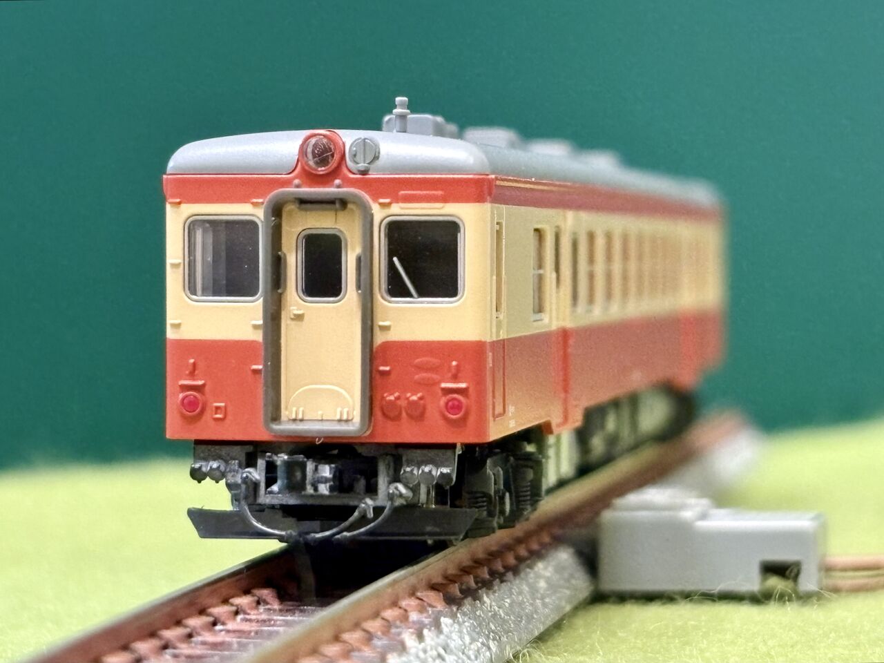 KATOの「キハ52形」とグリーンマックスの「キハ23形」を並べてみました