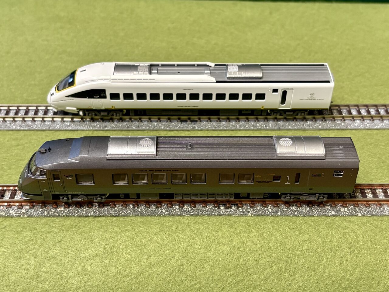 KATOの「787系」と「885系」を並べてみました。 : エヌゲ道 since 2015