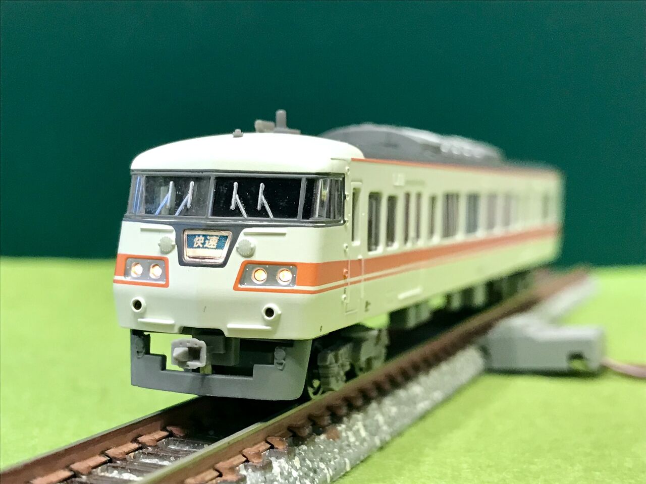 マイクロエース「117系・東海色」に、ヘッドマークシールを貼ってみ