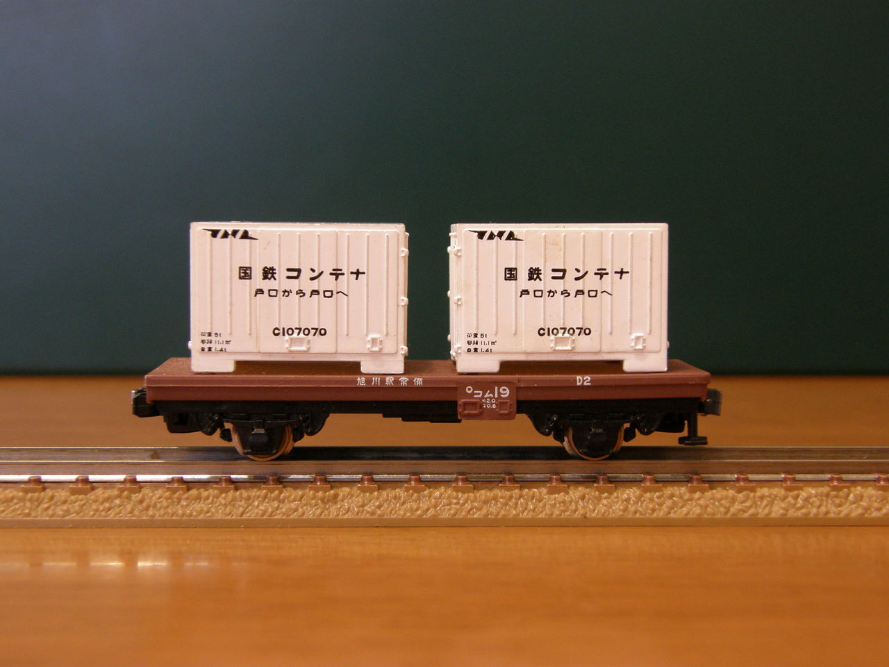トミックス 「コム1形（冷蔵形）コンテナ車」 : エヌゲ道 since 2015