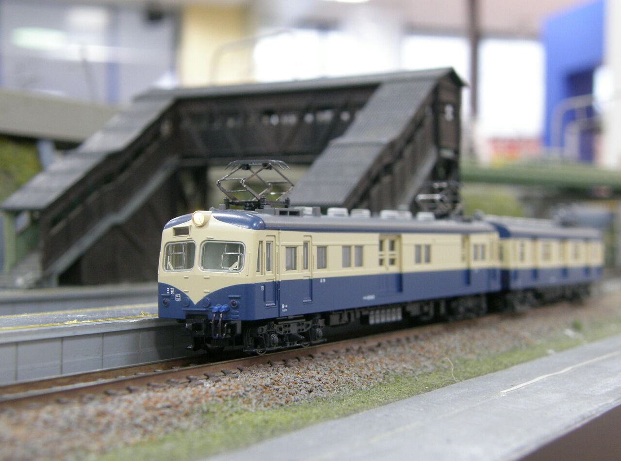 新規入線車両（グリーンマックス クモユニ81形・大糸線色