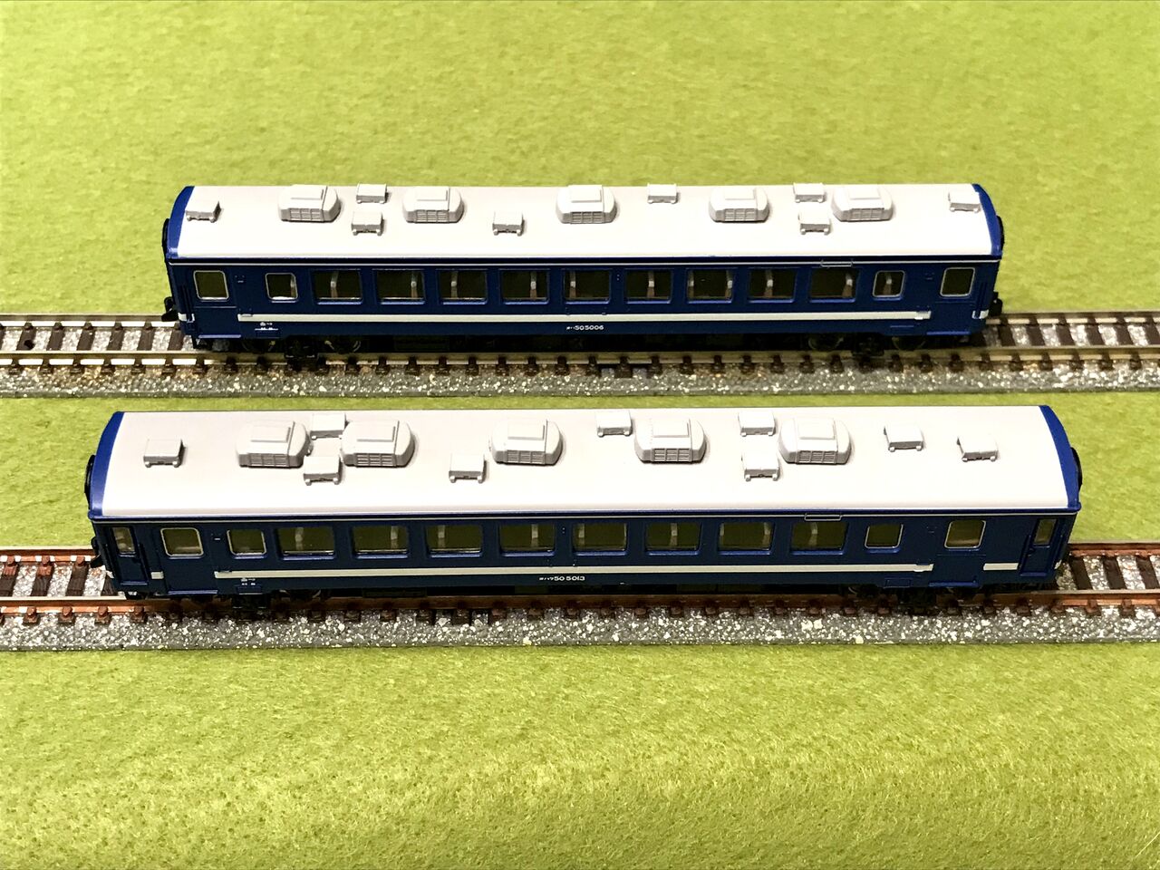 マイクロエース 50系5000番台快速海峡号A4340 増結セットA4342×2 新規入線車両「マイクロエース 50系-5000番台 快速海峡号 2両