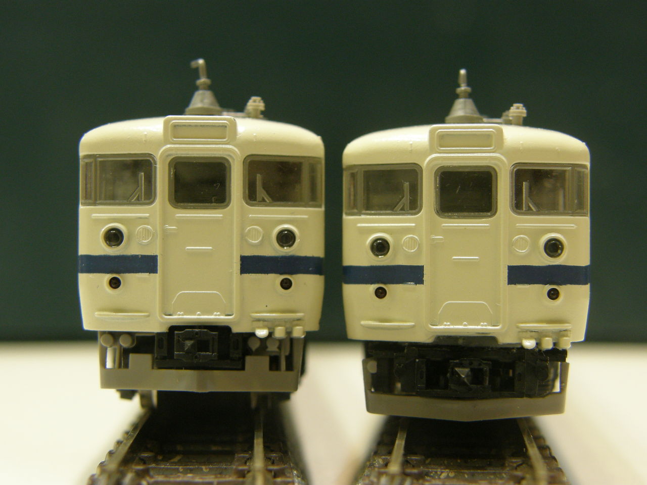 トミックス 「415系1500番台とKATOの415系との連結加工」を、やり直す