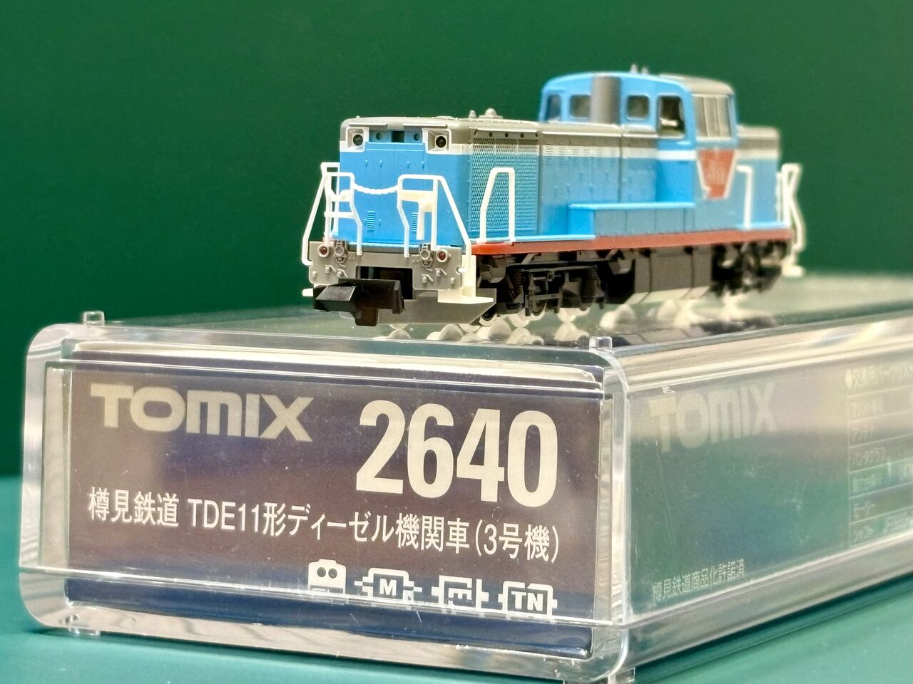 TOMIX 2640 TARUMI RAILWAY TDE11型ディーゼル機関車 新規入線車両（トミックス・樽見鉄道 TDE11形3号機）。 : エヌゲ道