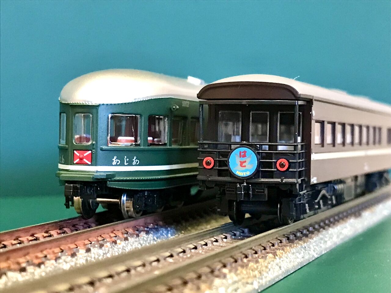 マイクロエース「テンイ8形（あじあ号）」と国鉄の展望車を