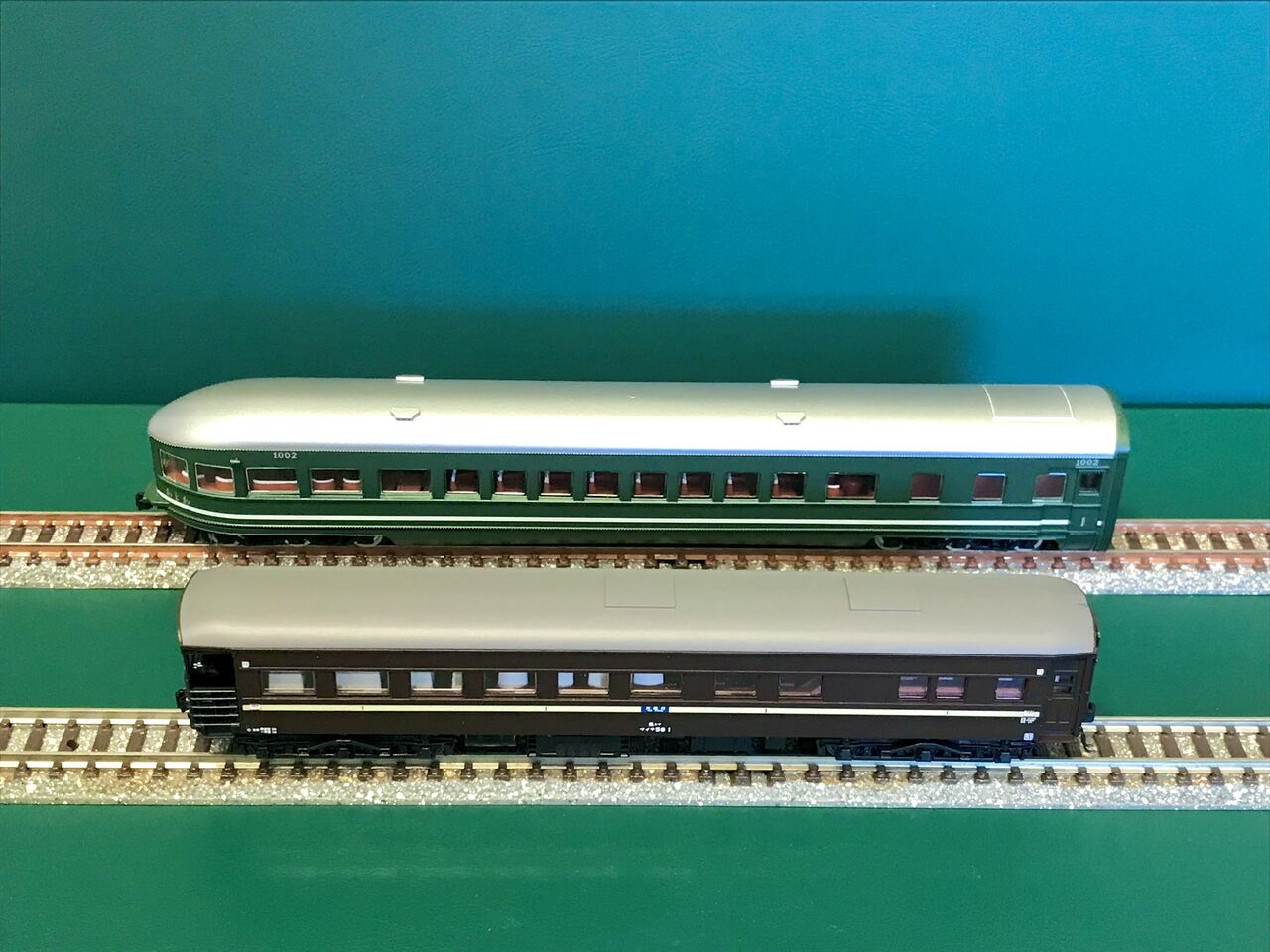 マイクロエース「テンイ8形（あじあ号）」と国鉄の展望車を