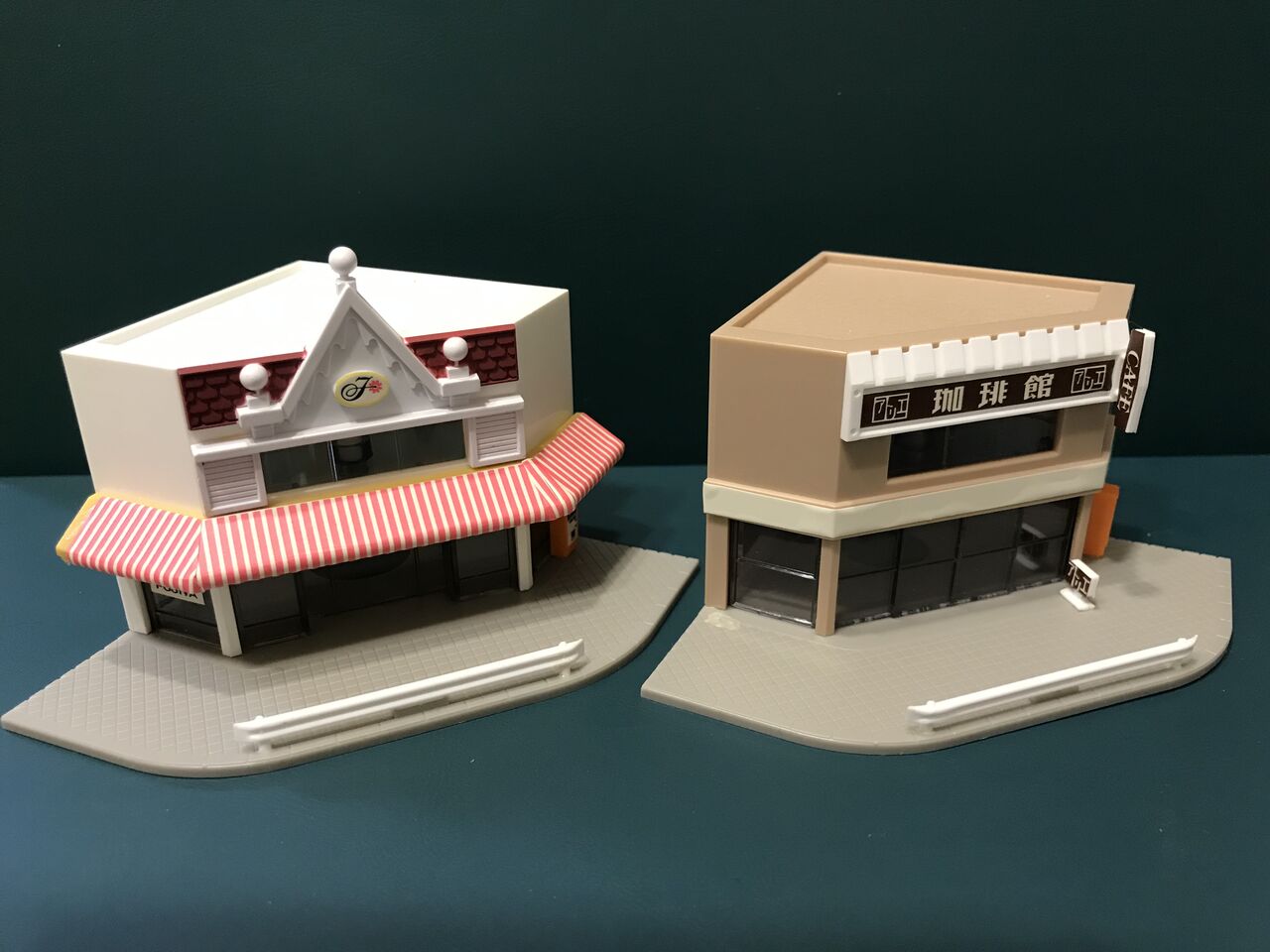 Nゲージ鉄道模型 ミニチュア風景セット Nゲージ鉄道模型ミニジオラマ/ローカル単線の夏景色と信号