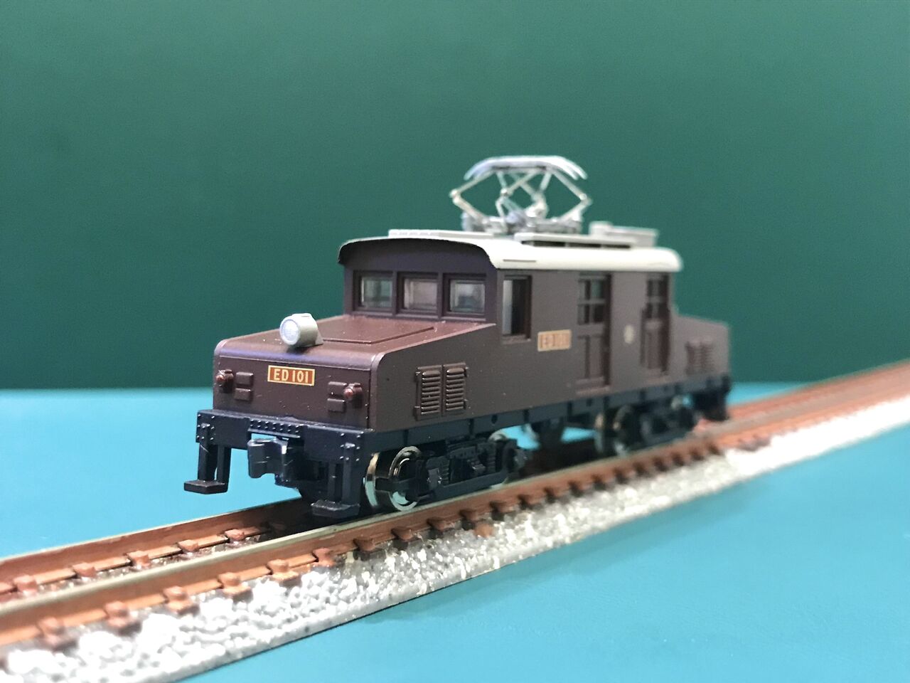 鉄コレ「凸型電機（ED101形）」をN化する。 : エヌゲ道 since 2015