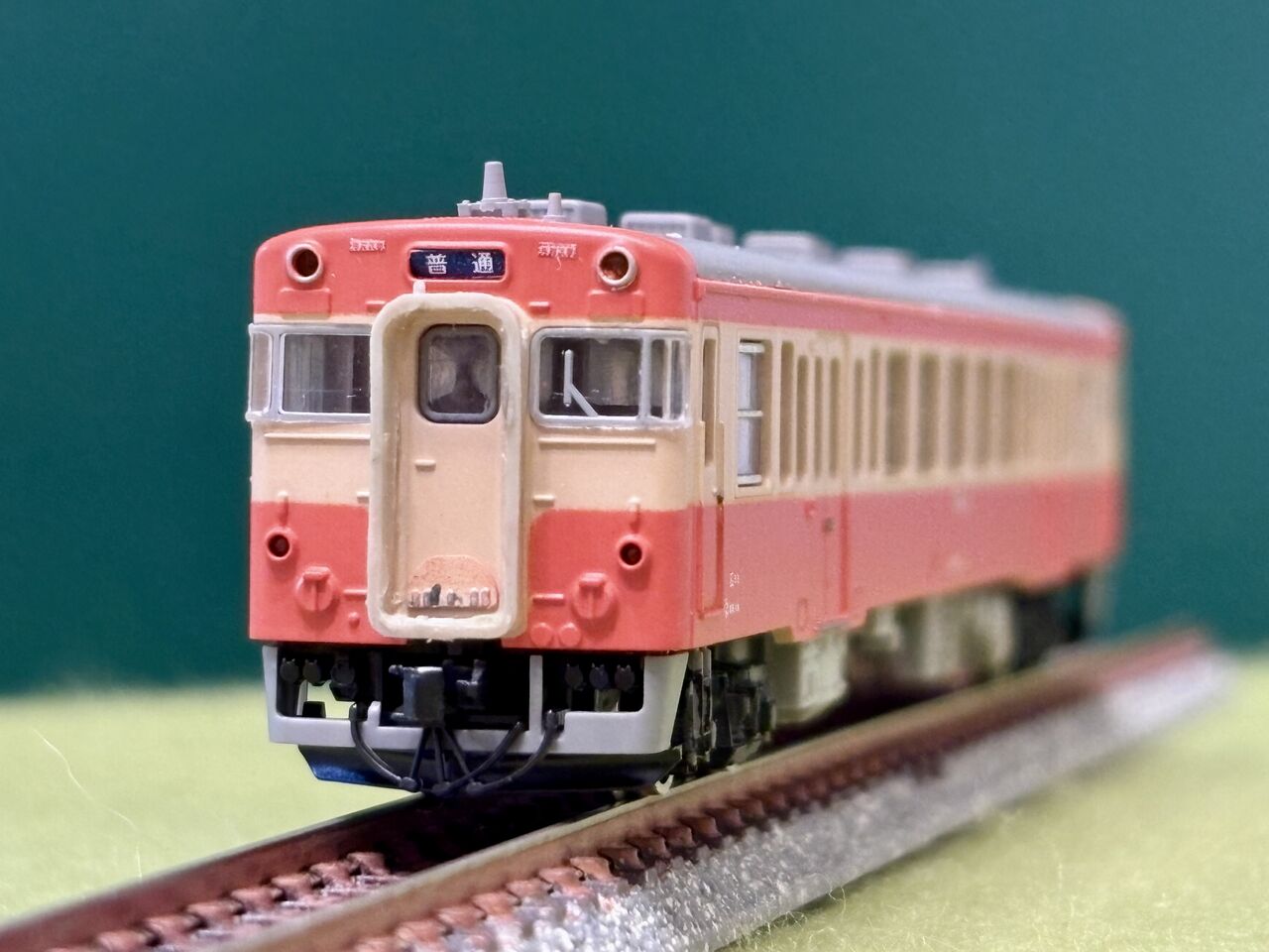 KATOの「キハ52形」とグリーンマックスの「キハ23形」を並べてみました