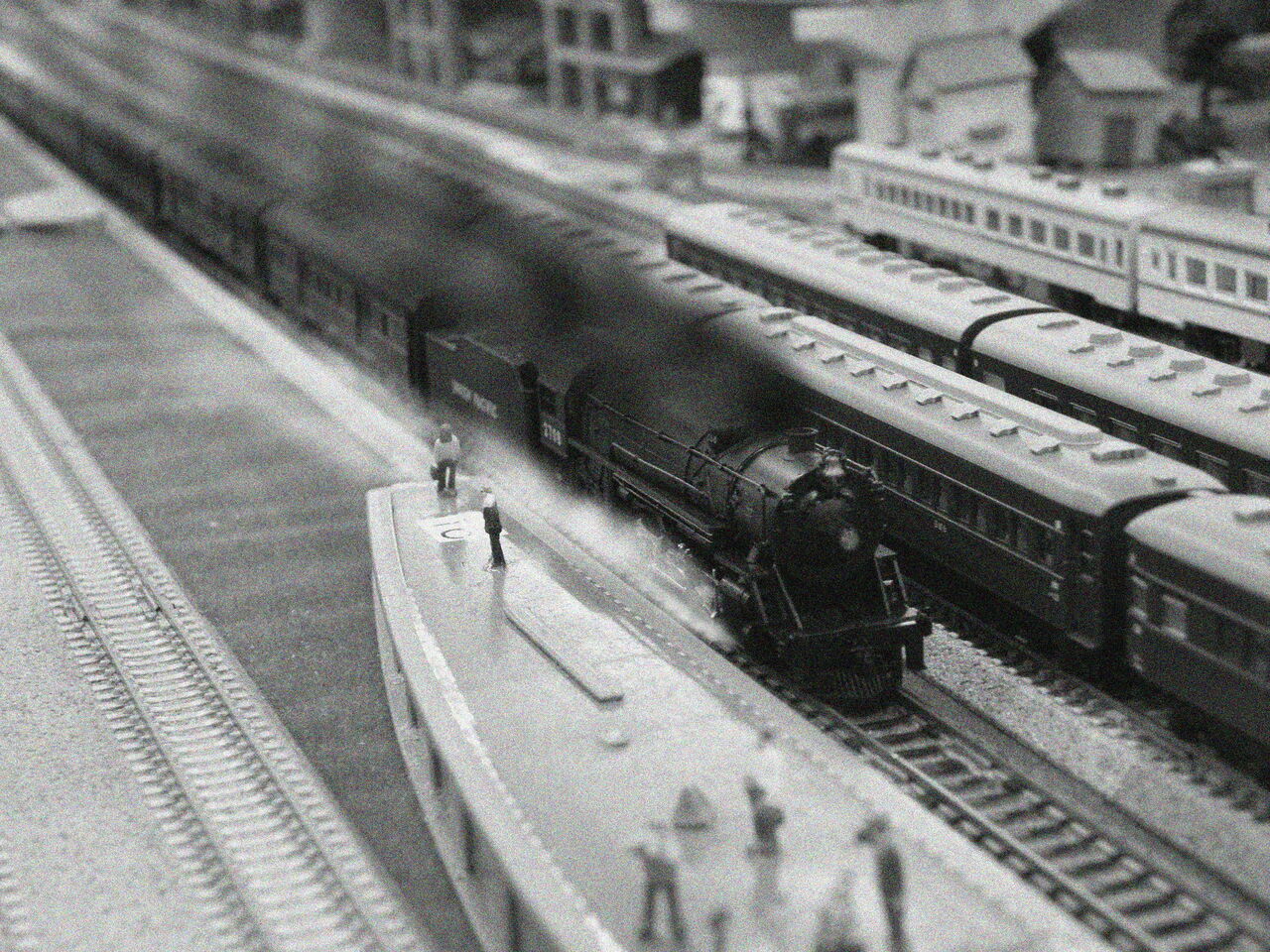 蒸気機関車の模型を、モノクロ写真で見る。 : エヌゲ道 since 2015