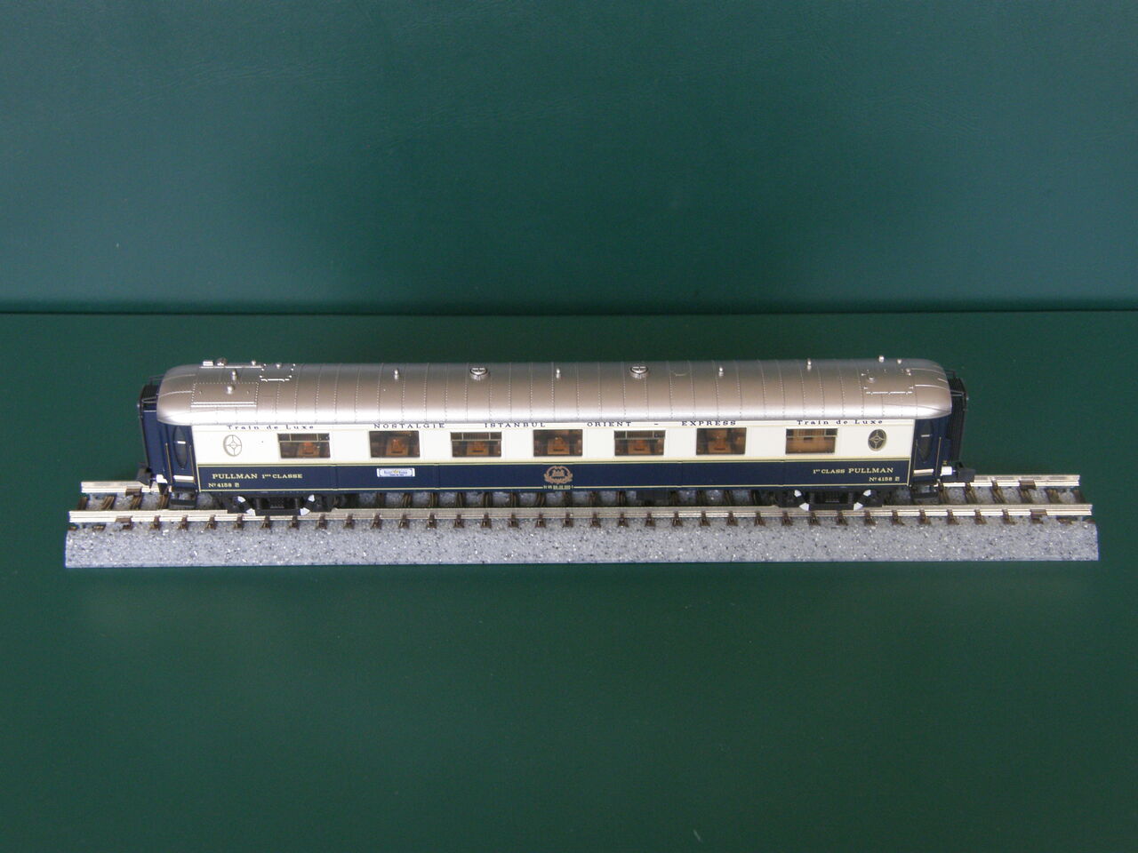 新規入線車両（オリエント急行 プルマン4158）。 : エヌゲ道