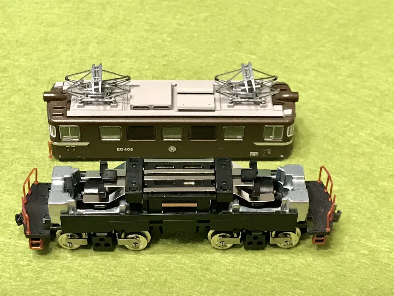 鉄コレ「岳南電車 ED40形」をM車化する（動力ユニット編）。 : エヌゲ