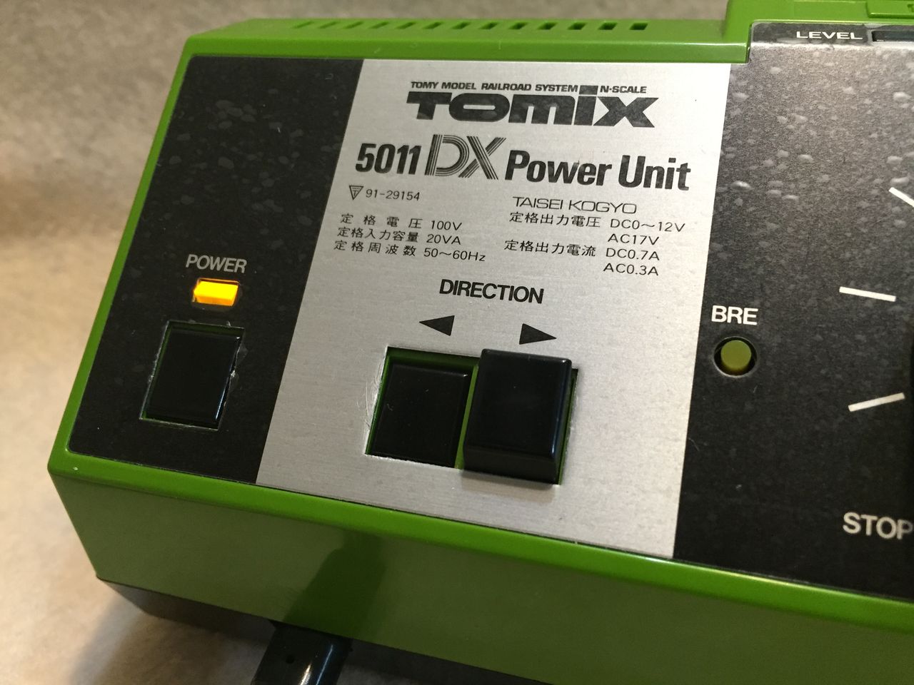 TOMIX 5001ニューパワーユニット5011デラックスパワーユニットセット