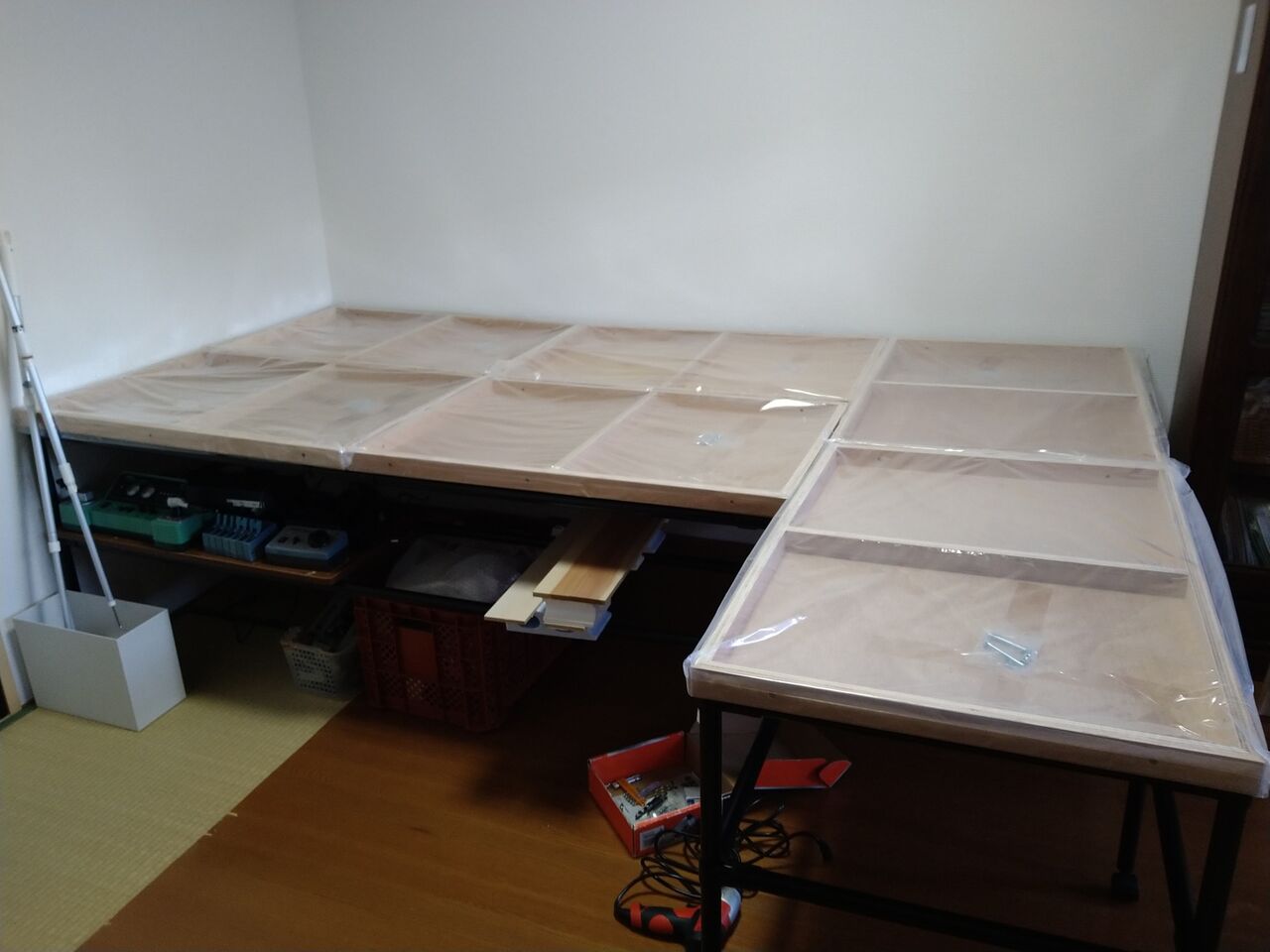 レイアウトボード+スタイロフォーム_4枚