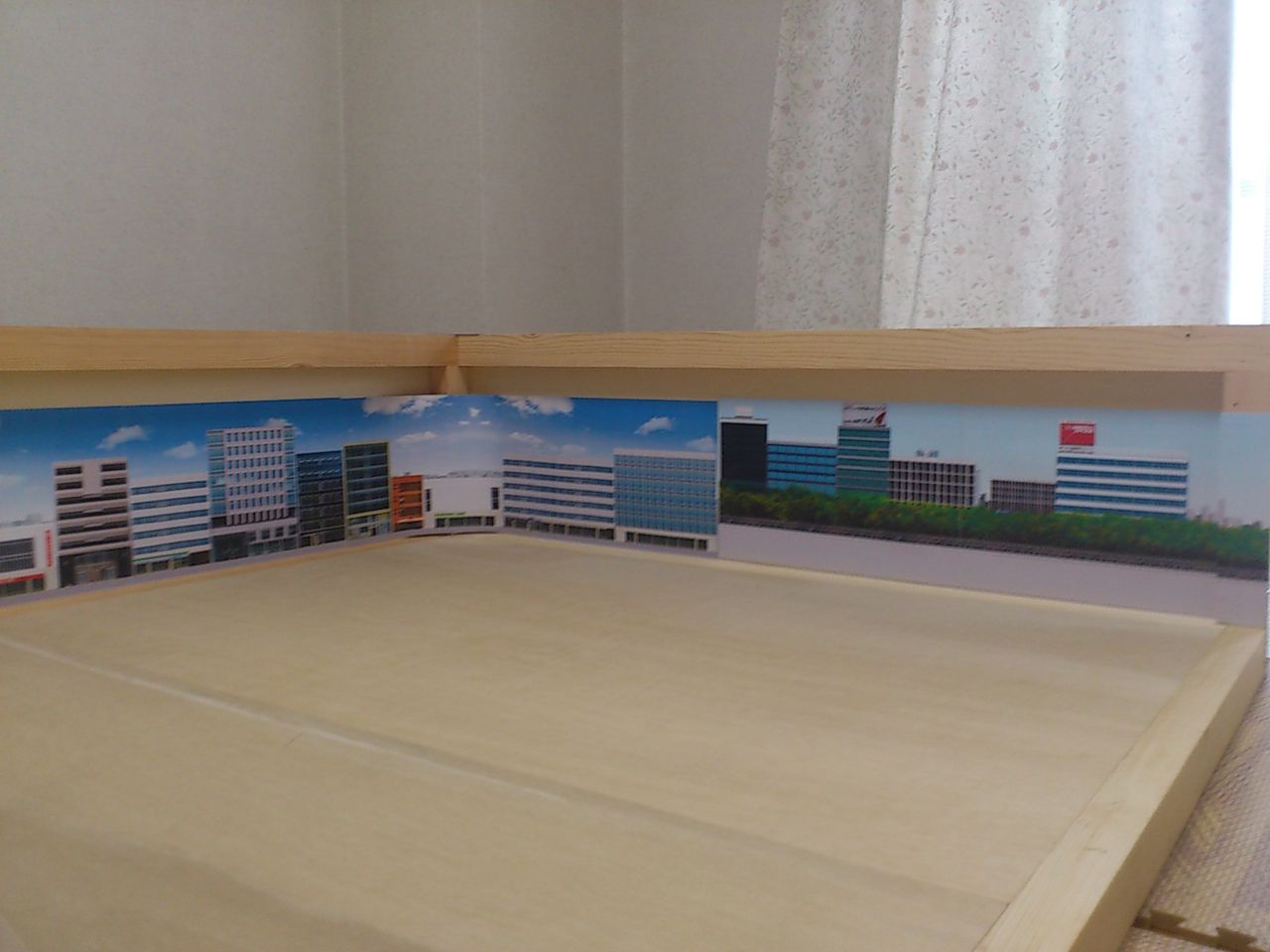 背景画貼り付け : 40歳からの鉄道模型（Nゲージ）