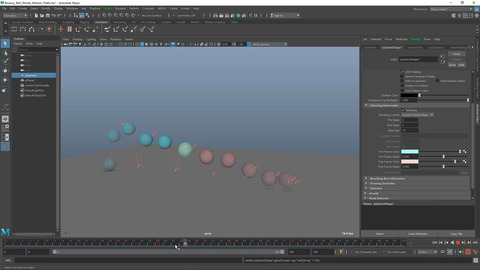 Maya 2020 Image Ghosting Screen Shot