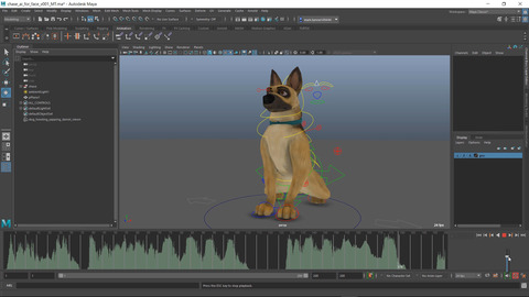 Maya 2020 Audio Volume Control Screen Shot