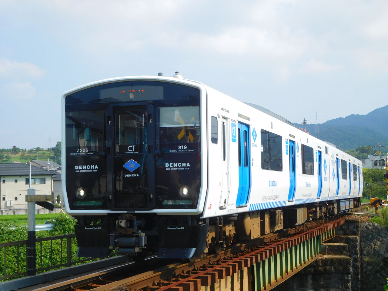 19 8 17 宇美で香椎線のbec819系 こんでじ快速の最長片道切符旅