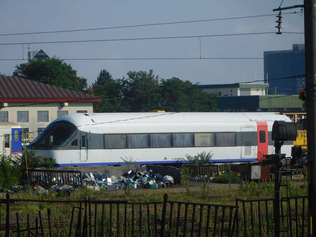 19 8 4 苗穂工場の車両たち こんで路快速の鉄道ブログ 19 8 4 苗穂工場の車両たち こんで路快速の鉄道ブログ