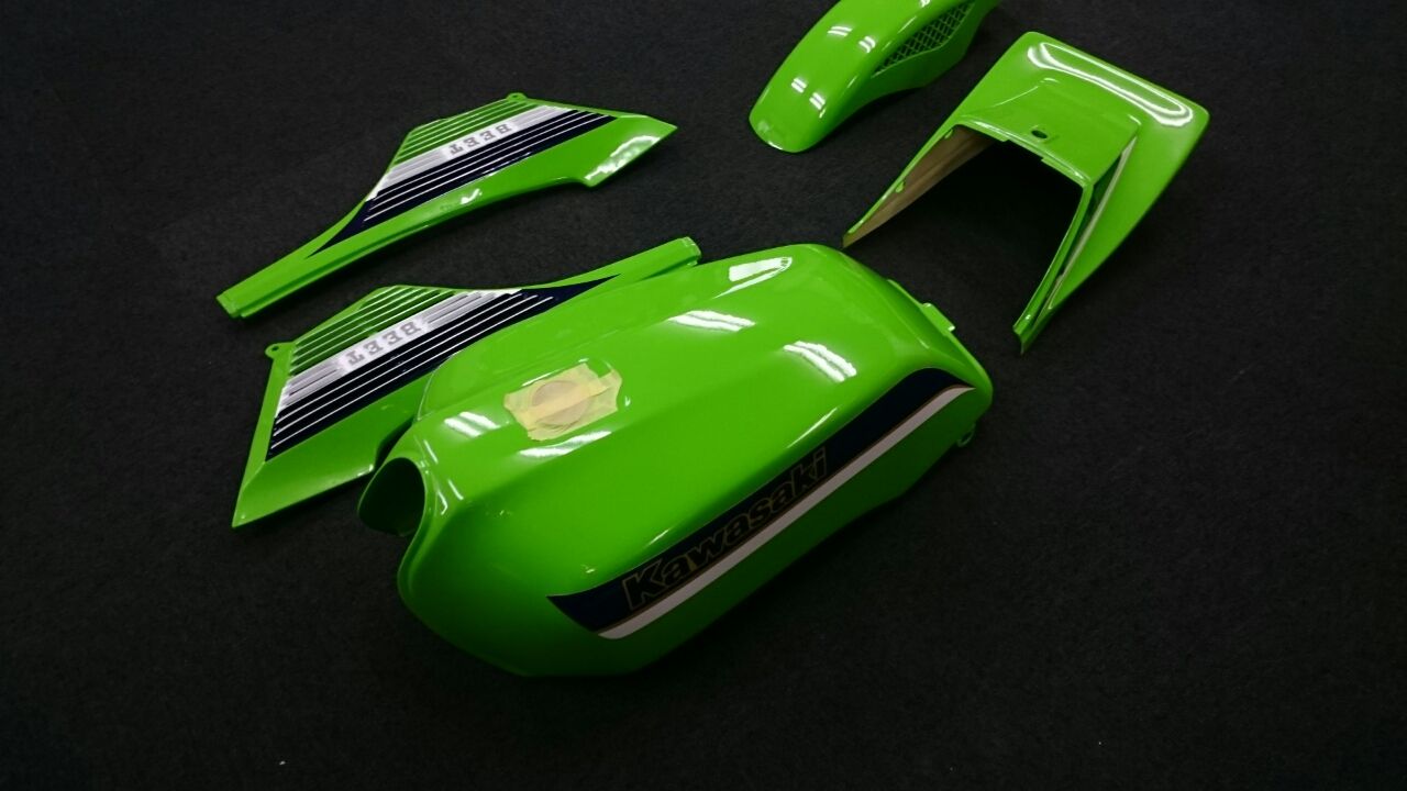 Z400FX テールカウル　ライムグリーン Z400FX テールカウル ライムグリーン Yahoo!オークション