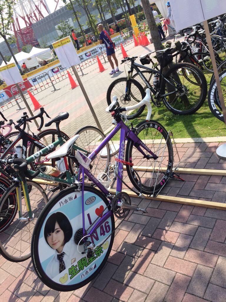 お台場で乃木坂ヲタの素晴らしい自転車発見wwwwwwww 乃木坂46まとめブログ お台場で乃木坂ヲタの素晴らしい自転車発見wwwwwwww 乃木坂46まとめブログ