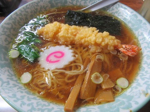 写真(天ぷら中華)