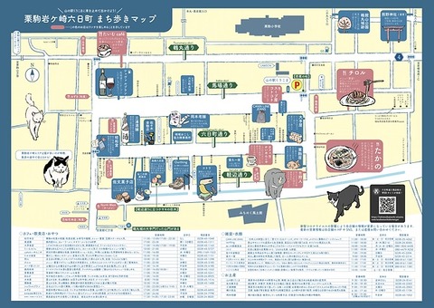 六日町まち歩きマップ