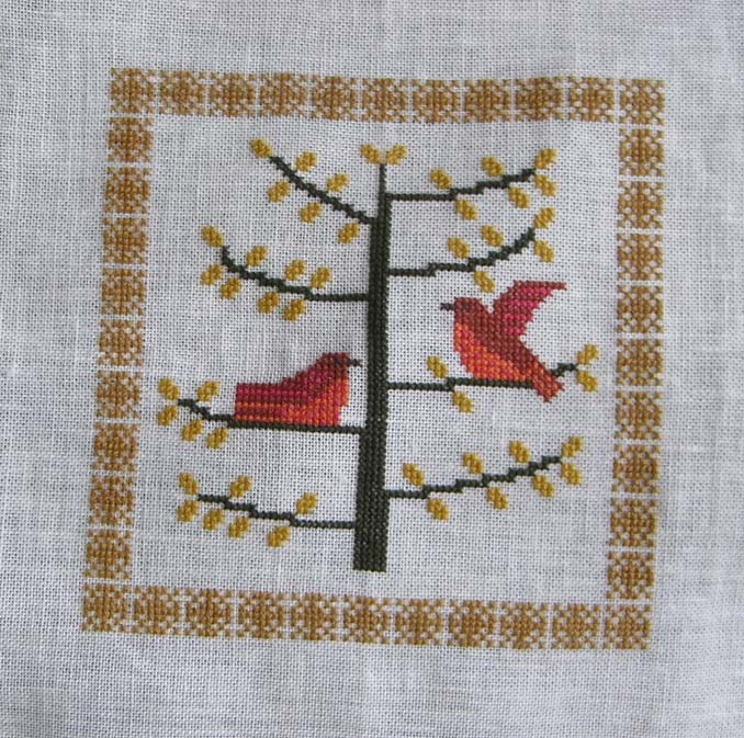 フレメ 1969 クロスステッチ刺繍図案カレンダー Fremme 図案