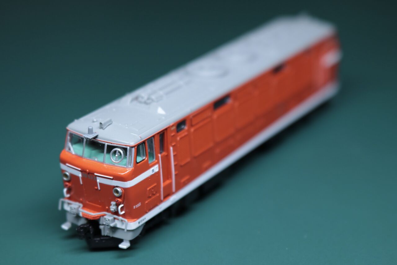 マイクロエース DD53-2 ロータリー除雪機関車 改造後 : にぼし工房