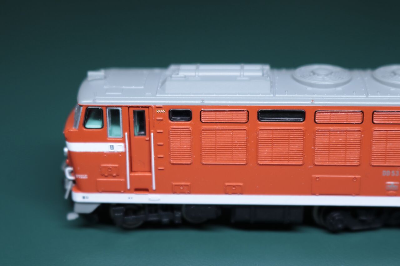マイクロエース DD53-2 ロータリー除雪機関車 改造後 : にぼし工房 マイクロエース DD53-2 ロータリー除雪機関車 改造後 : にぼし工房