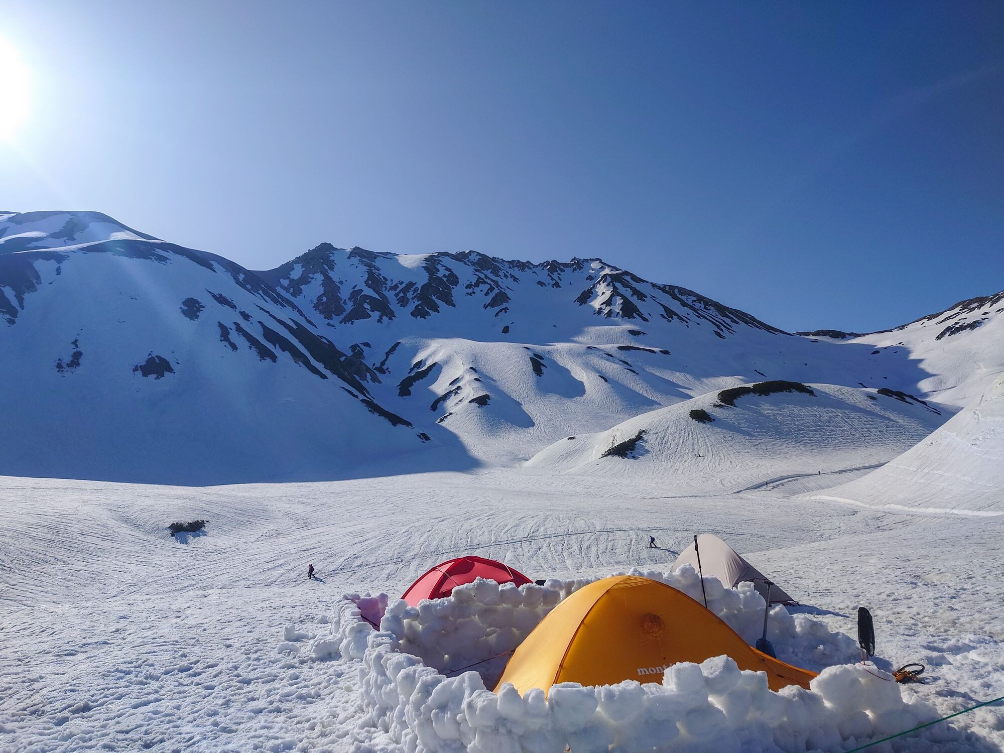 残雪の立山 下山して観光【3日目】