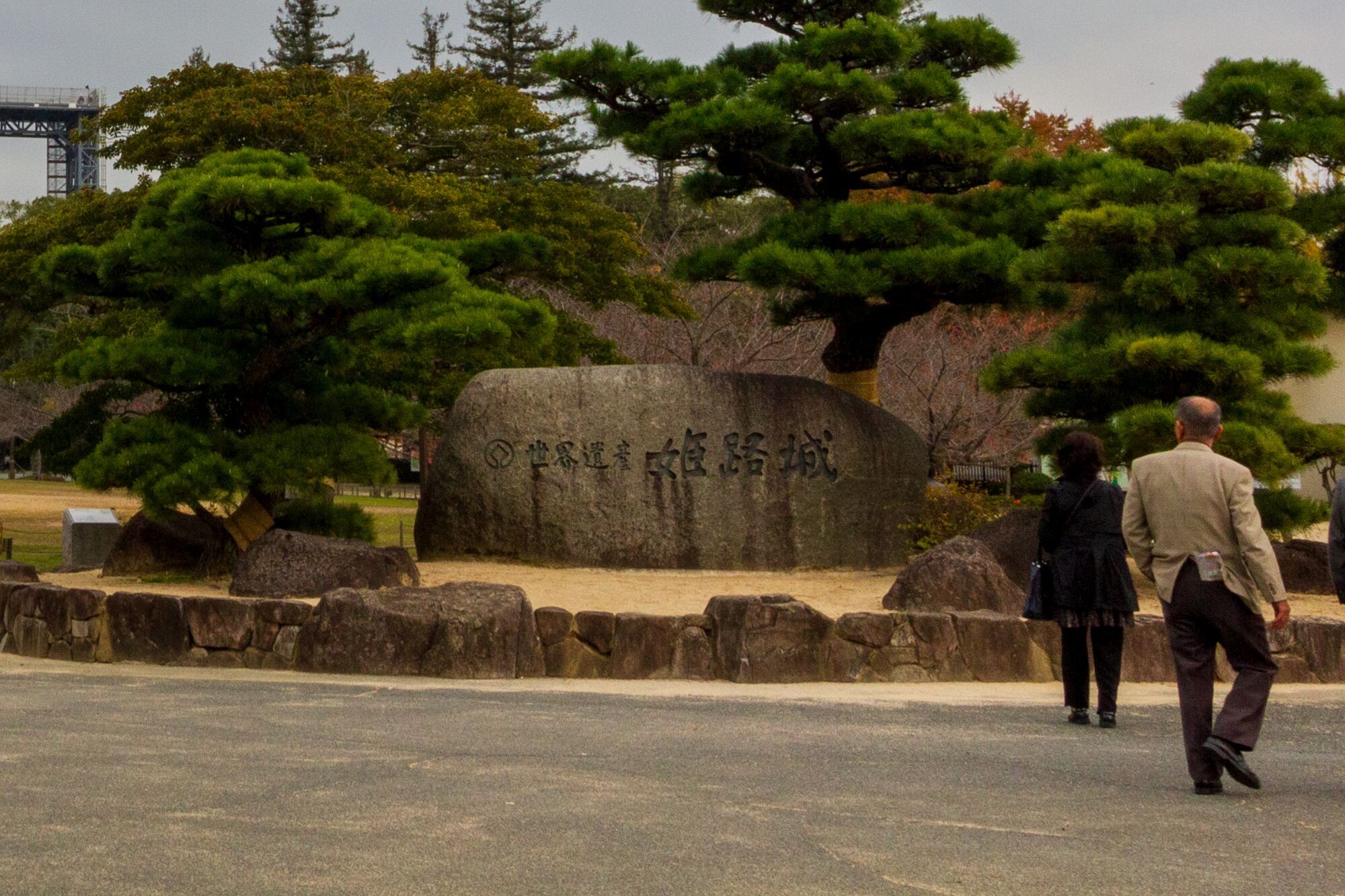 天空の白鷺 改修中の姫路城