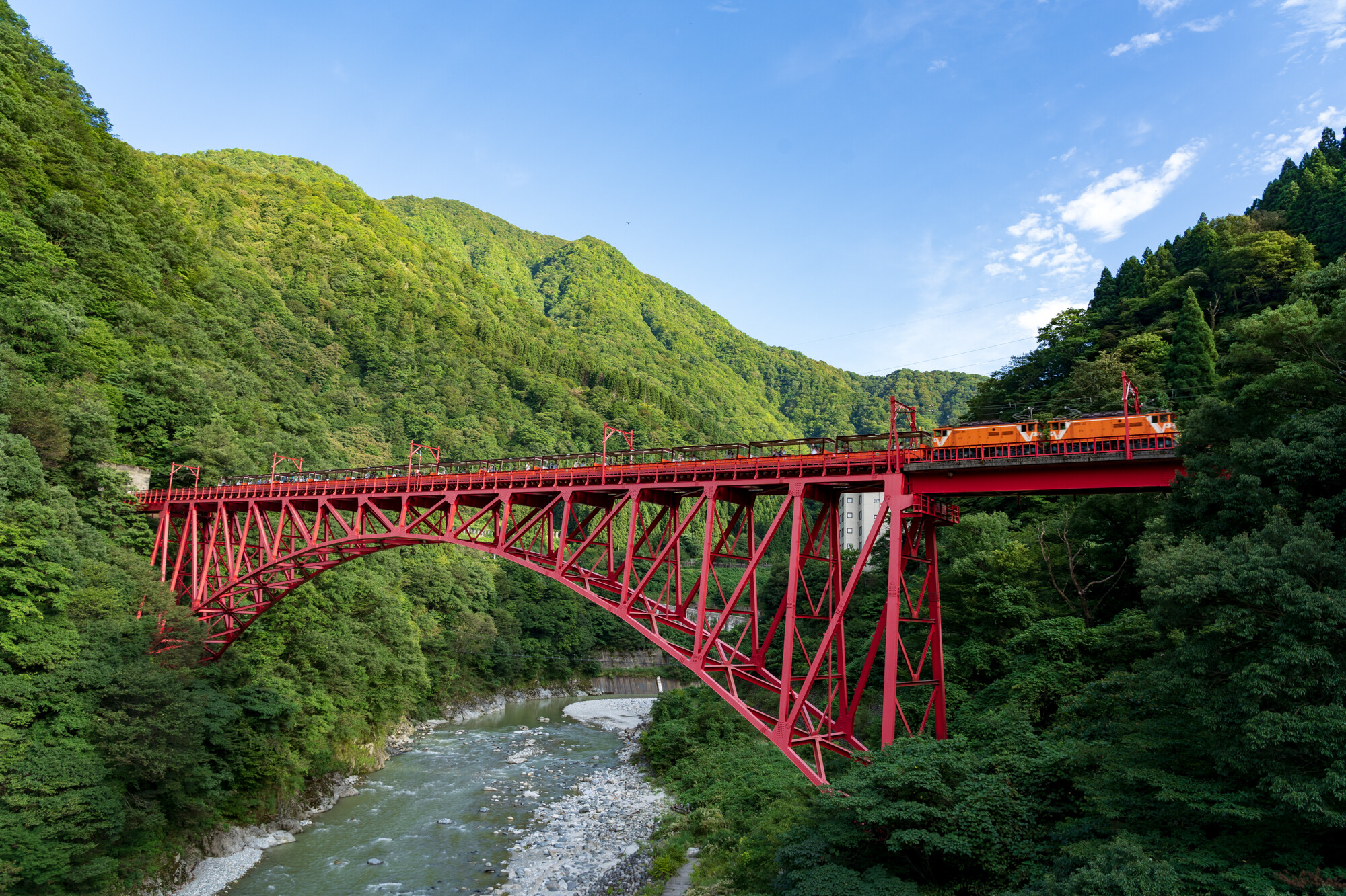 富山・長野旅行 トロッコ列車【1日目】