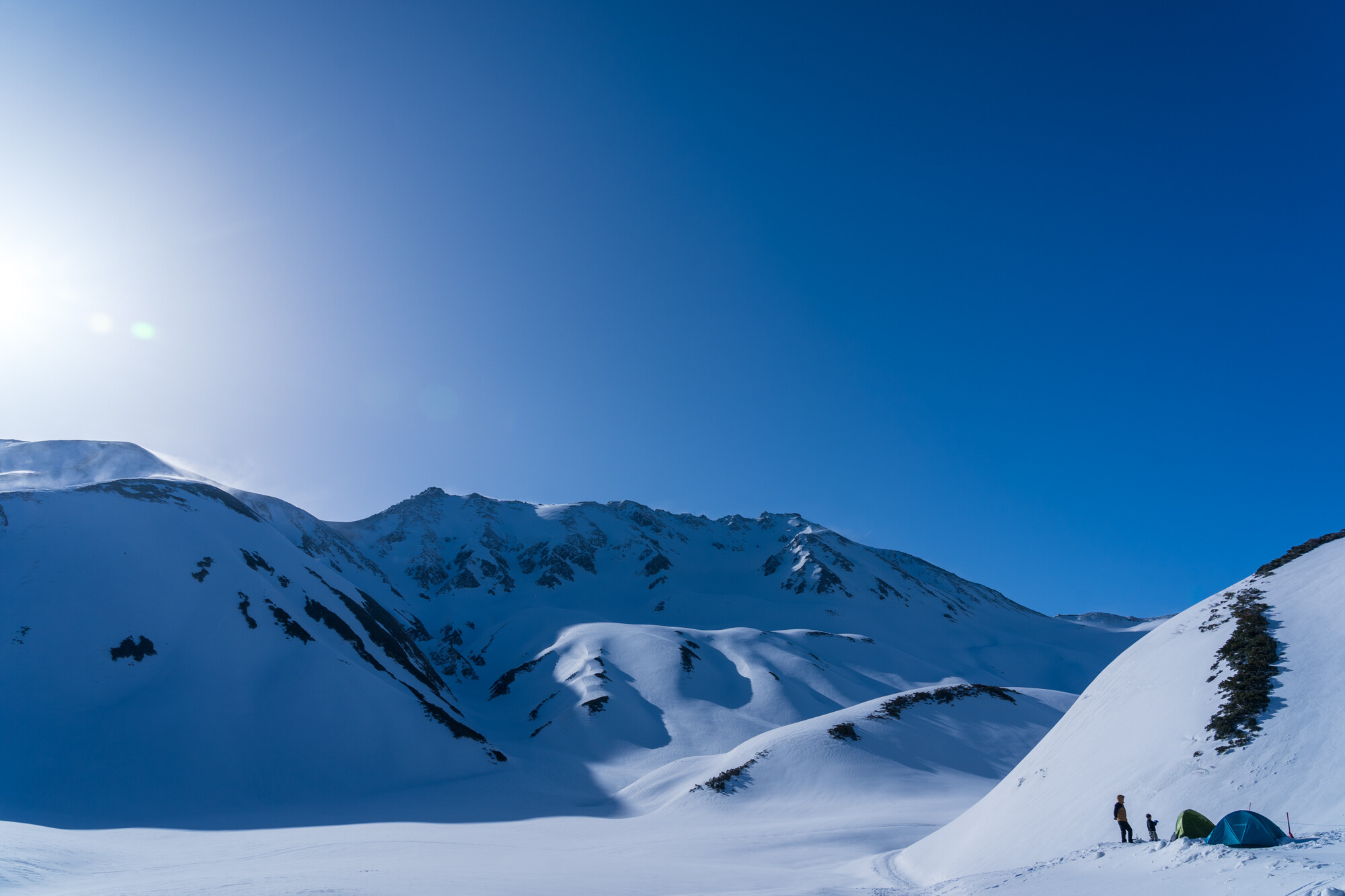 残雪の立山 雄山登山のはずが【2日目】