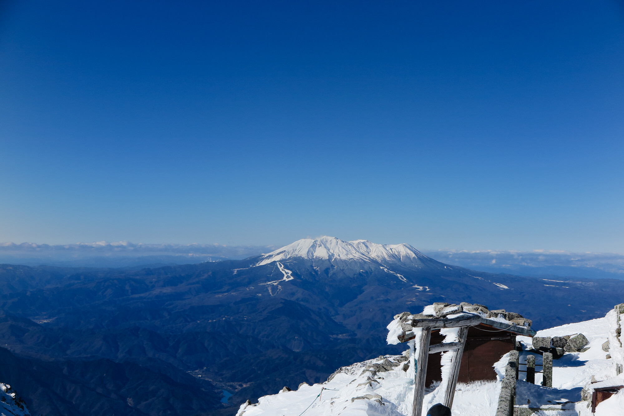 冬の木曽駒ヶ岳登山
