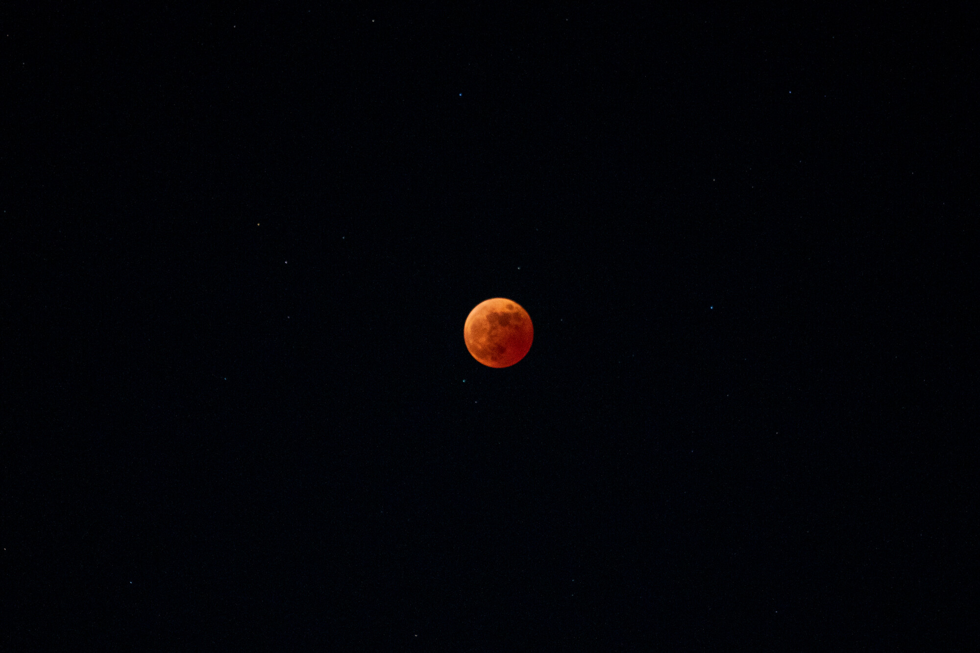 皆既月食・天王星食