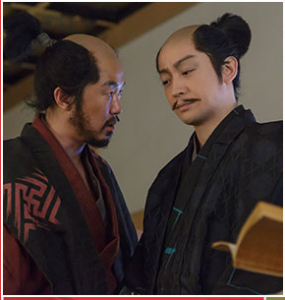 石田三成に詰め寄る加藤清正-285x300