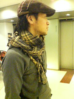 アフガンストールの巻き方 スタイルのない人生なんてクズよ