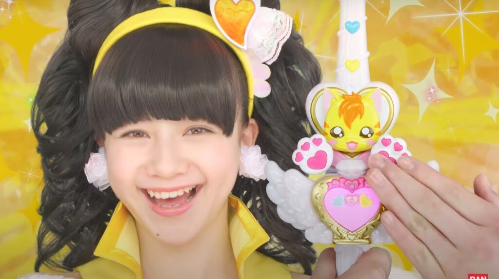 マジかよ Stモ琴楓ちゃん 14歳 がプリキュアのcmに出演 キュアタッチ 変身ヒーリングステッキdx おしゃべりラテ 日日美少女