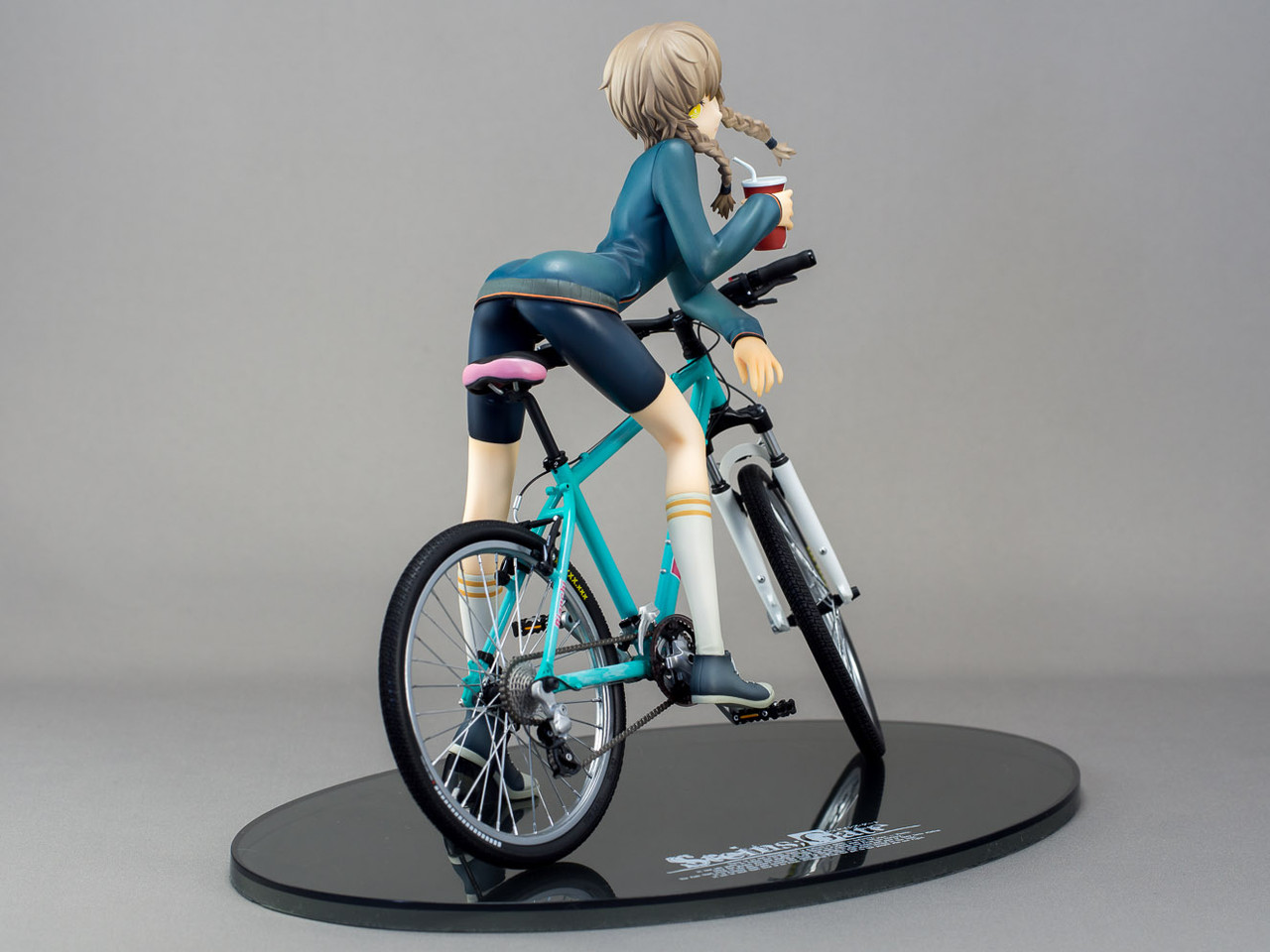 自転車につける音がなる