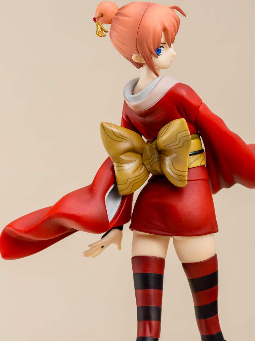 凛とした眼差し 凛とした立ち姿 メガハウス 銀魂 神楽 フィギュアレビュー ヲタにつける薬なし