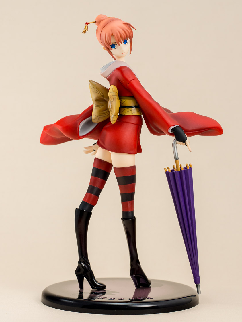凛とした眼差し 凛とした立ち姿 メガハウス 銀魂 神楽 フィギュアレビュー ヲタにつける薬なし