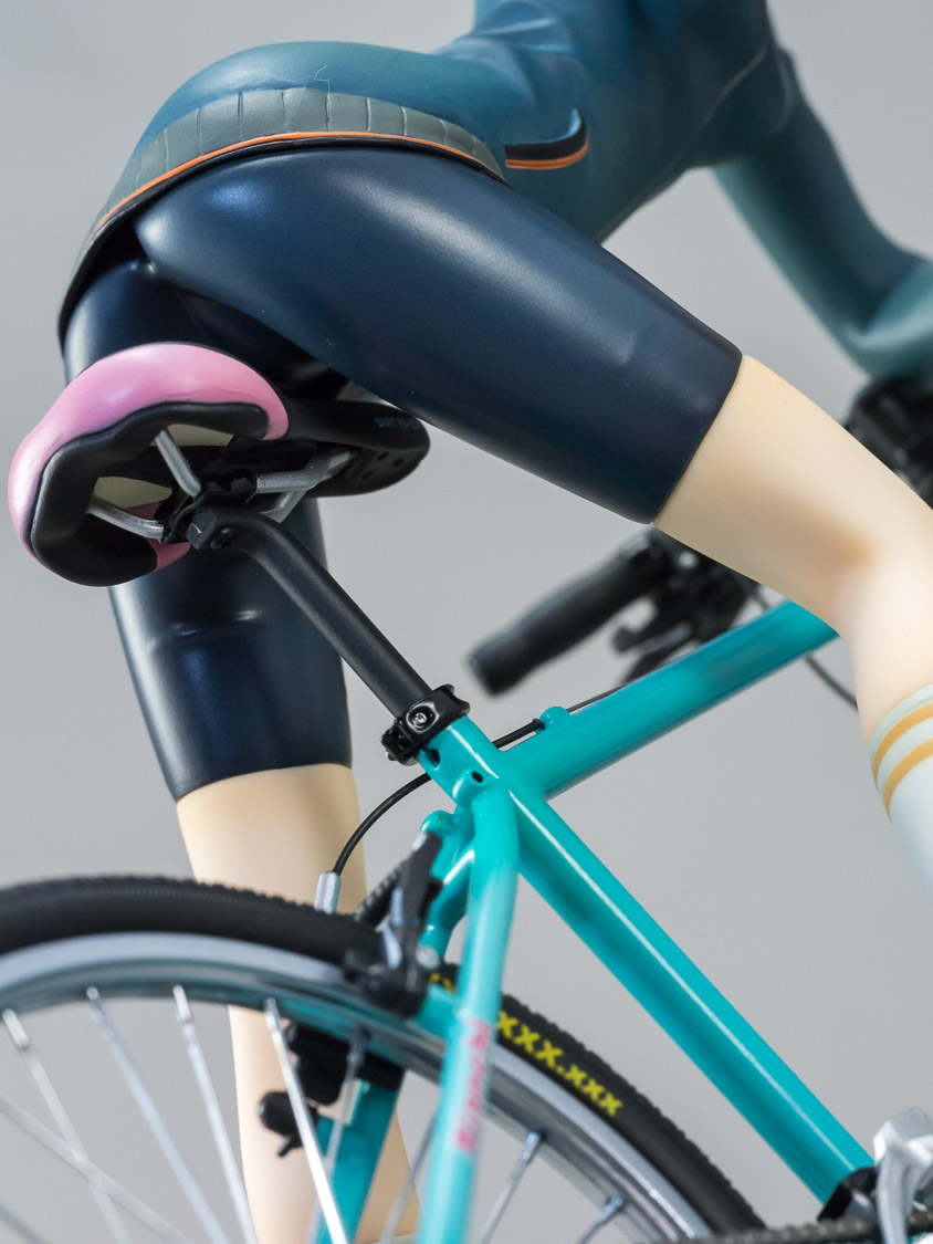 自転車につける音がなる