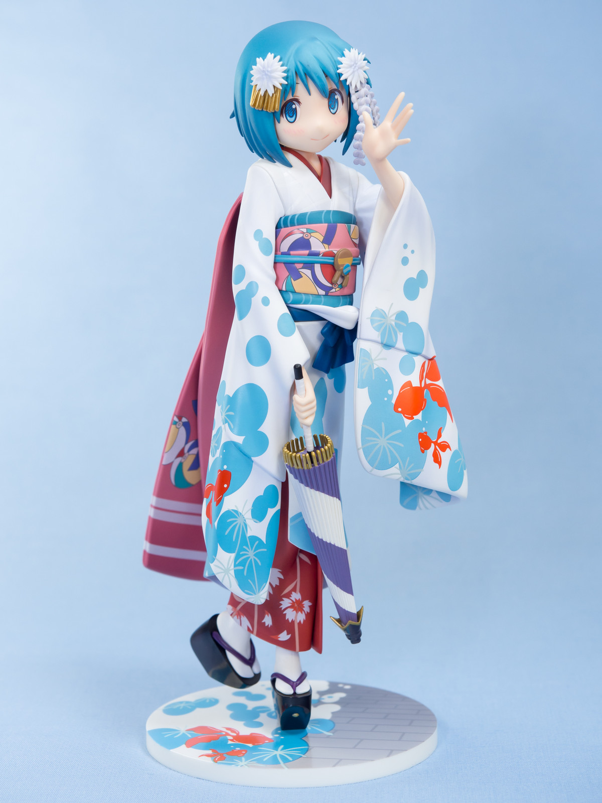 ジャンク品】まどマギ 佐倉杏子 美樹さやか 舞妓 フィギュア