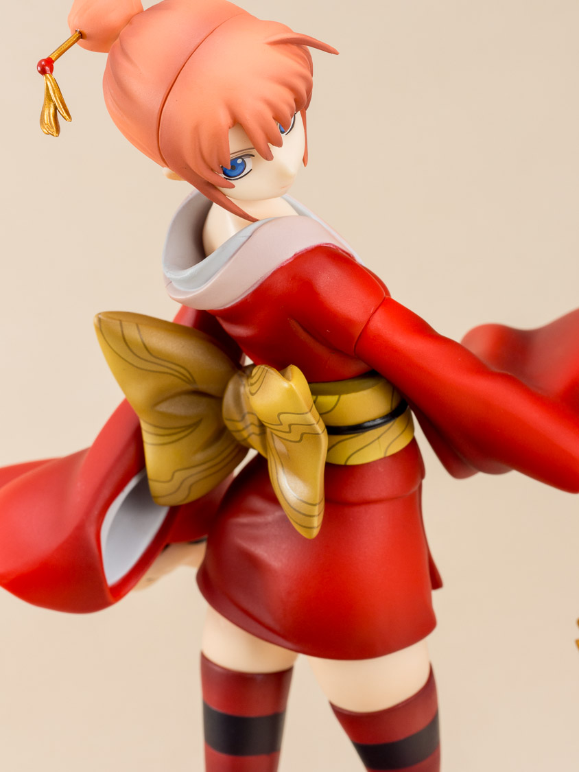 凛とした眼差し 凛とした立ち姿 メガハウス 銀魂 神楽 フィギュアレビュー ヲタにつける薬なし