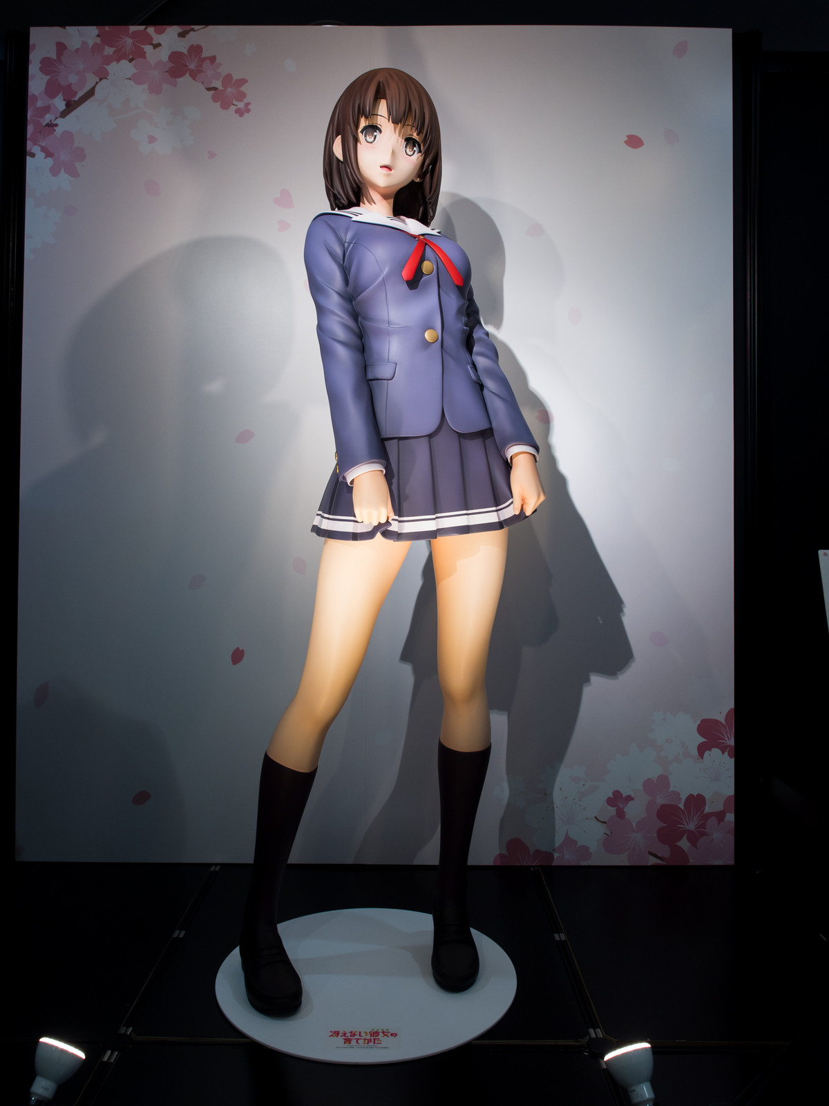 出来は最高だけどこのお値段は有り 無し 等身大加藤恵を見に 冴えカノshopへ行ってきた ヲタにつける薬なし