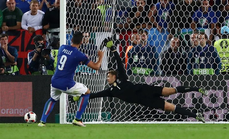 ユーロ16 準々決勝 ドイツ代表 Vs イタリア代表 16 7 2 00ko ゴールポストはおともだち